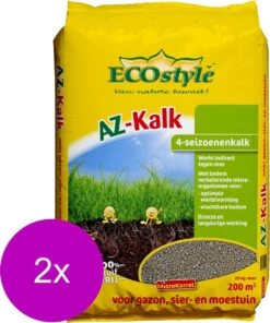 Ecostyle Az-Kalk 200 M2 - Kalk - 2 X 20 Kg -Tuinen Speciaal Winkel 1000x1200 11