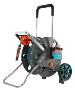 GARDENA - AquaRoll L CleverRoll L Easy Set Slangenwagen - Maximaal 50 Meter - Verstelbare Handgreep -Tuinen Speciaal Winkel 1001x1200