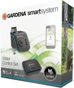GARDENA - Smart Water Control Set Besproeiingscomputer - 1min Tot 10u - 6 Besproeiingen Per Dag -Tuinen Speciaal Winkel 1015x1200