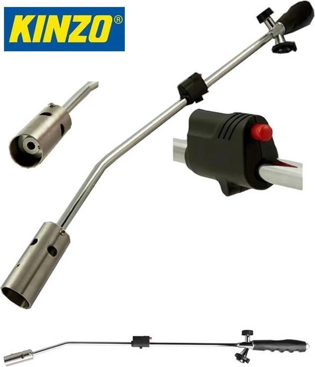 Onkruidbrander Set Met 8 Gasflessen 6 Onkruidbrander Set Met 8 Gasflessen - Afbeelding 4