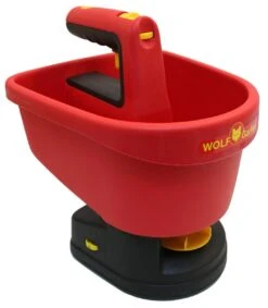 WOLF-Garten Universele Handstrooier WE-B - Strooibreedte Instelbaar 0.5 M-2.5m - Batterij Aandrijving - Inhoud 3 Liter -Tuinen Speciaal Winkel 1046x1200 5