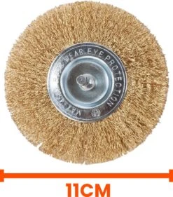 Kibani Elektrische Onkruidborstel 400W - Inclusief 2 Borstels - 11cm Diameter - Voegenreiniger - Stalen En Nylon Borstel - Voegenborstel - Onkruidverwijderaar - Onkruidverdelger - Voegborstel -Tuinen Speciaal Winkel 1053x1200 2