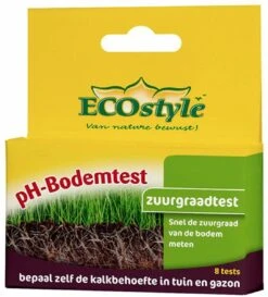 ECOstyle PH Bodemtest - Zuurtegraad Meter Voor Grond - Bepaal Kalk Behoefte Voor Tuin En Gazon - 8 Testen -Tuinen Speciaal Winkel 1085x1200 1