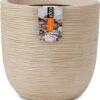 Capi Europe - Bloempot Bol Waste Rib NL - 35x34 - Terrazzo Beige - Voor Binnen En Buiten - KTBR932 2 Capi Europe - Bloempot Bol Waste Rib NL - 35x34 - Terrazzo Beige - Voor Binnen En Buiten - KTBR932 -Tuinen Speciaal Winkel 1094x1200