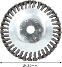 Universele Onkruidborstel Per 5 - 15CM - Max. Toerental 10.000 P/m - Onkruid Verwijderen - Onkruidverwijderaar - Tuingereedschap - Onkruidborstel Bosmaaier - Opzetstuk - SET -Tuinen Speciaal Winkel 1107x1200 3