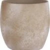 Mica Decorations Lester Bloempot - H31 X Ø33 Cm - Terracotta - Crème -Tuinen Speciaal Winkel 1129x1200 3