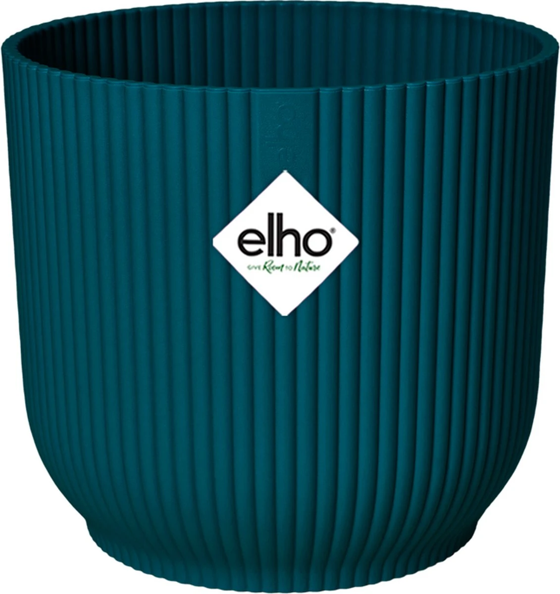 Elho Vibes Fold Rond 22 - Bloempot Voor Binnen - Ø 22.0 X H 20.2 Cm - Diepblauw 3 Elho Vibes Fold Rond 22 - Bloempot Voor Binnen - Ø 22.0 X H 20.2 Cm - Diepblauw