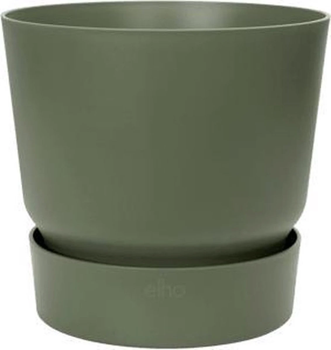 Elho Greenville Rond 30 - Grote Bloempot Voor Buiten - Gemaakt Van Gereycled Plastic - Ø 29.5 X H 27.8 Cm - Blad Groen 8 Elho Greenville Rond 30 - Grote Bloempot Voor Buiten - Gemaakt Van Gereycled Plastic - Ø 29.5 X H 27.8 Cm - Blad Groen - Afbeelding 6