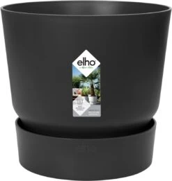Elho Greenville Rond 30 - Grote Bloempot Voor Buiten - Gemaakt Van Gereycled Plastic - Ø 29.5 X H 27.8 Cm - Living Black 14 Elho Greenville Rond 30 - Grote Bloempot Voor Buiten - Gemaakt Van Gereycled Plastic - Ø 29.5 X H 27.8 Cm - Living Black -Tuinen Speciaal Winkel 1134x1200 1