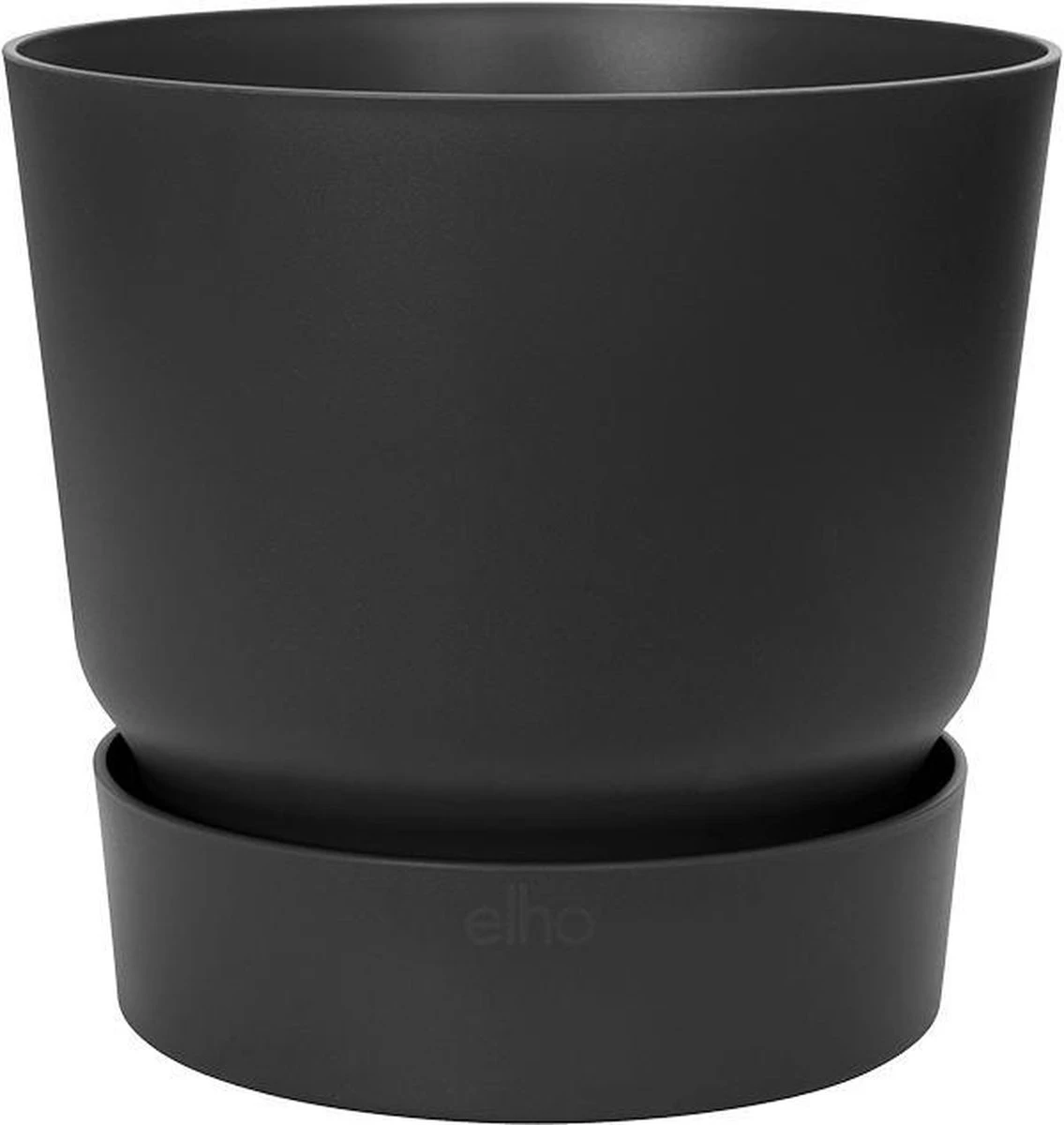 Elho Greenville Rond 30 - Grote Bloempot Voor Buiten - Gemaakt Van Gereycled Plastic - Ø 29.5 X H 27.8 Cm - Living Black 12 Elho Greenville Rond 30 - Grote Bloempot Voor Buiten - Gemaakt Van Gereycled Plastic - Ø 29.5 X H 27.8 Cm - Living Black - Afbeelding 10