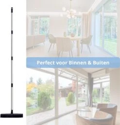 De Blaffende Kat 2 In 1 Rubberen Bezem – Bezem Binnen & Buiten – Vloerwisser Met Steel - Vloertrekker – Veger - Extra Lang 160cm -Tuinen Speciaal Winkel 1149x1200 6
