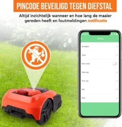 Zoef Robot Robotmaaier Dirk Met APP <600 M2 -Tuinen Speciaal Winkel 1157x1200 3