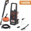 Black & Decker BLACK+DECKER Hogedrukreiniger BXPW1600PE - 1600 Watt - 125 Bar - 420 L/u - Verrijdbaar -Tuinen Speciaal Winkel 1158x1200 3