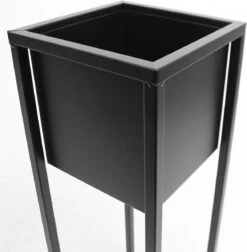 Bloempot - Metaal - Bloemen - Plantenpot - Voor Binnen - Zwart - 70 Cm -Tuinen Speciaal Winkel 1174x1200 5