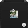 Elho Vivo Next Vierkant 30 - Plantenbak Voor Binnen & Buiten - Ø 29.5 X H 29.5 Cm - Zwart/Living Black