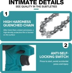 Merkloos Mini Accu Kettingzaag - 4 Inch Elektrische Boomzaag - Handkettingzaag - Met 2 Accu En 1 Oplader - Voor Tuinboom Ranch Bomen Snijden Hout- Blauw 32 Merkloos Mini Accu Kettingzaag - 4 Inch Elektrische Boomzaag - Handkettingzaag - Met 2 Accu En 1 Oplader - Voor Tuinboom Ranch Bomen Snijden Hout- Blauw -Tuinen Speciaal Winkel 1179x1200 3