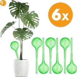 Waterdruppelaar Set Van 6 Stuks Voor Planten – 27 CM – Automatisch Watergeefsysteem Voor Kamerplanten – Planten Watergever Met Druppelsysteem – Waterbol -Tuinen Speciaal Winkel 1193x1200