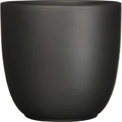 Mica Decorations Tusca Bloempot - H25 X Ø28 Cm - Mat - Zwart -Tuinen Speciaal Winkel 1195x1200 7