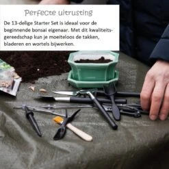 HappySeed Premium Bonsai Tool Kit - 13-delige Onderhoud Set - Gereedschap -Tuinen Speciaal Winkel 1198x1200 32