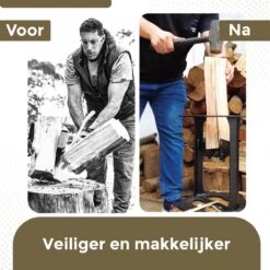 Flowkey® Houtklover XL - Houtsplijter Bijl - Houtkliever Kloofwig Gietijzer - Voor Hout & Aanmaakhout - Inclusief Gratis Hamer 20 Flowkey® Houtklover XL - Houtsplijter Bijl - Houtkliever Kloofwig Gietijzer - Voor Hout & Aanmaakhout - Inclusief Gratis Hamer -Tuinen Speciaal Winkel 1199x1200 5