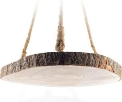 Merkloos Plantenhanger Boomstam Schijf | 30-35cm | Handgemaakt | Planten-houder / Hang-plant | Planten Accessoires | Decoratie Houten Hang Plank | -Tuinen Speciaal Winkel 1200x1007 1