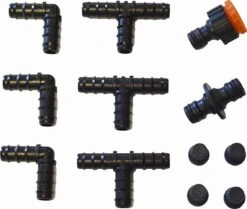 Meisterhome ® - 30 Meter - Druppelslang - Druppelsystemen - Zweetslang - Bewatering - Bewateringssysteem - Druppelsysteem - Irrigatie Set - 70% Waterbesparing - Druppelaars - Tuin, Gras, Planten - Met 38 Hulpstukken Voor Vast Zetten En Verlengen -Tuinen Speciaal Winkel 1200x1014