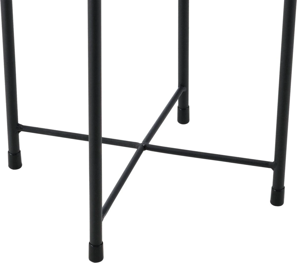 Bloempot Op Standaard Mol Set Van 2 Zwart En Goud 7 Bloempot Op Standaard Mol Set Van 2 Zwart En Goud - Afbeelding 5