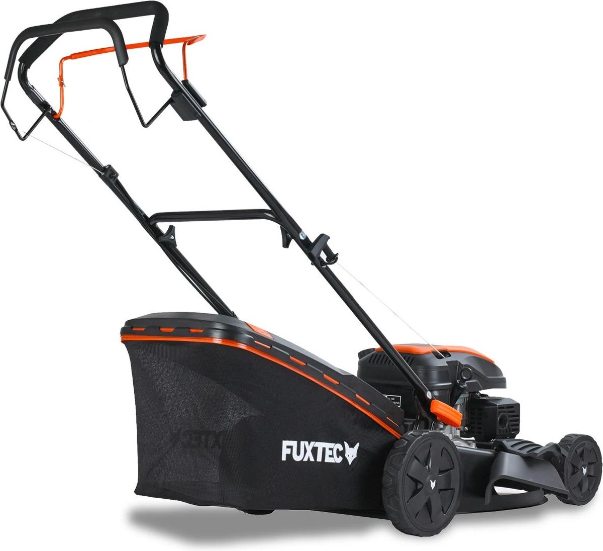FUXTEC Grasmaaier Benzine - 51cm - 4-takt - 170cc - Zelfrijdend / Zelftrekkend /achterwielaandrijving - Mulchfunctie - Opvangbak 60L - FX-RM5170 10 FUXTEC Grasmaaier Benzine - 51cm - 4-takt - 170cc - Zelfrijdend / Zelftrekkend /achterwielaandrijving - Mulchfunctie - Opvangbak 60L - FX-RM5170 - Afbeelding 8