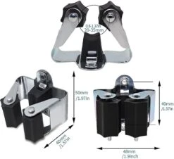 Deal Tools Multi Wand Houder - Bezemhouder - Gereedschap Houder - Bezem Ophangsysteem - Ophangsysteem Tuingereedschap - Set Inclusief Bevestigingsmateriaal - 12 Houders -Tuinen Speciaal Winkel 1200x1096 5