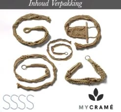 5 Stuks Luxe Jute Plantenhangers - Boho Handgeweven Katoen Hangpot Voor Binnen/Buiten - Hangende Bloempot Met Kralen - Macramé Touw/Koord Hangplant Houder - Bohemian Wandhanger Decoratie - Plant Hanger - Verticale Tuin Bloempothouder Planthanger -Tuinen Speciaal Winkel 1200x1111 3