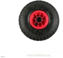 Benson Bolderkarwiel Steekwagenwiel Met Luchtband 3.00-4 | Asgatdiameter 20mm Rollager | Hoogte Wiel 26cm -Tuinen Speciaal Winkel 1200x1114 4