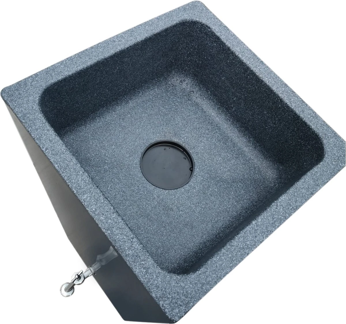 Prestige Manhattan 100L Regenton Zwart (incl. Kraantje) 5 Prestige Manhattan 100L Regenton Zwart (incl. Kraantje) - Afbeelding 3