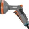 GARDENA - Comfort Broeskop - 5 Straalsoorten - Grijs -Tuinen Speciaal Winkel 1200x1126 2