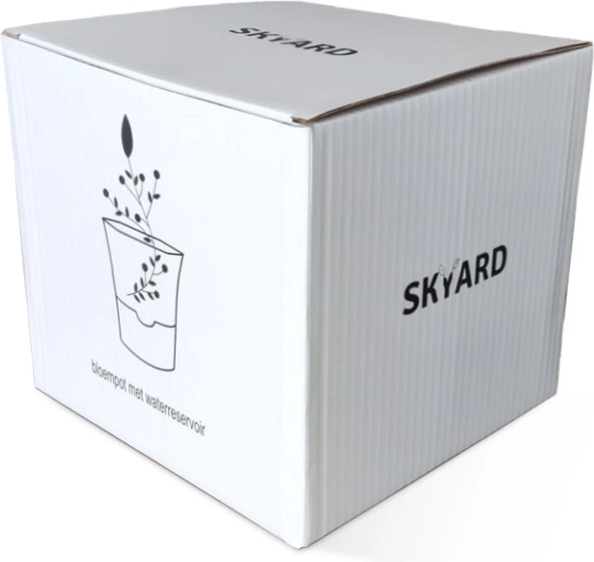 SKYARD® 3 Stuks Zelfwaterende Bloempot Maat M – Milieuvriendelijk Watergeefsysteem Kamerplanten – Zelfwatergevende Pot – Bloempot Met Waterreservoir – Selfwatering Pot – Wit 8 SKYARD® 3 Stuks Zelfwaterende Bloempot Maat M – Milieuvriendelijk Watergeefsysteem Kamerplanten – Zelfwatergevende Pot – Bloempot Met Waterreservoir – Selfwatering Pot – Wit - Afbeelding 6