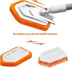 Merkloos Vloerschrobber - Bad Tegel Borstel Scrubber - Met 107cm Verstelbaar Lange - Voor Reiniging Badkamer Keuken Keramische Tegel - Oranje -Moederdag Cadeautje 20 Merkloos Vloerschrobber - Bad Tegel Borstel Scrubber - Met 107cm Verstelbaar Lange - Voor Reiniging Badkamer Keuken Keramische Tegel - Oranje -Moederdag Cadeautje -Tuinen Speciaal Winkel 1200x1138 2