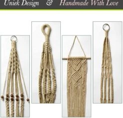 4 Stuks Luxe Jute Plantenhangers - Boho Handgeweven Katoen Hangpot Voor Binnen/Buiten - Hangende Bloempot Met Kralen - Macramé Touw/Koord Hangplant Houder - Bohemian Wandhanger Decoratie - Plant Hanger - Verticale Tuin Bloempothouder Planthanger 14 4 Stuks Luxe Jute Plantenhangers - Boho Handgeweven Katoen Hangpot Voor Binnen/Buiten - Hangende Bloempot Met Kralen - Macramé Touw/Koord Hangplant Houder - Bohemian Wandhanger Decoratie - Plant Hanger - Verticale Tuin Bloempothouder Planthanger -Tuinen Speciaal Winkel 1200x1152 2