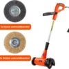 Kibani Elektrische Onkruidborstel 400W - Inclusief 2 Borstels - 11cm Diameter - Voegenreiniger - Stalen En Nylon Borstel - Voegenborstel - Onkruidverwijderaar - Onkruidverdelger - Voegborstel -Tuinen Speciaal Winkel 1200x1153 2