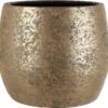 Mica Decorations Clemente Bloempot - H31 X Ø38 Cm - Terracotta - Goud -Tuinen Speciaal Winkel 1200x1156 2