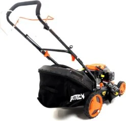FUXTEC Grasmaaier Benzine - 46cm - Zelfrijdend / Zelftrekkend / Achterwielaandrijving - Mulchfunctie - Opvangbak 50L - FX-RM4646 -Tuinen Speciaal Winkel 1200x1156 5