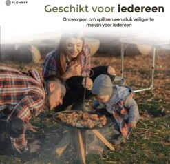 Flowkey® Houtklover XL - Houtsplijter Bijl - Houtkliever Kloofwig Gietijzer - Voor Hout & Aanmaakhout - Inclusief Gratis Bevestigingsset -Tuinen Speciaal Winkel 1200x1158 7