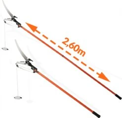 Gardebruk Takkenzaag Telescopisch - 2in1 Zaag & Snoeischaar - Oranje -Tuinen Speciaal Winkel 1200x1160 2