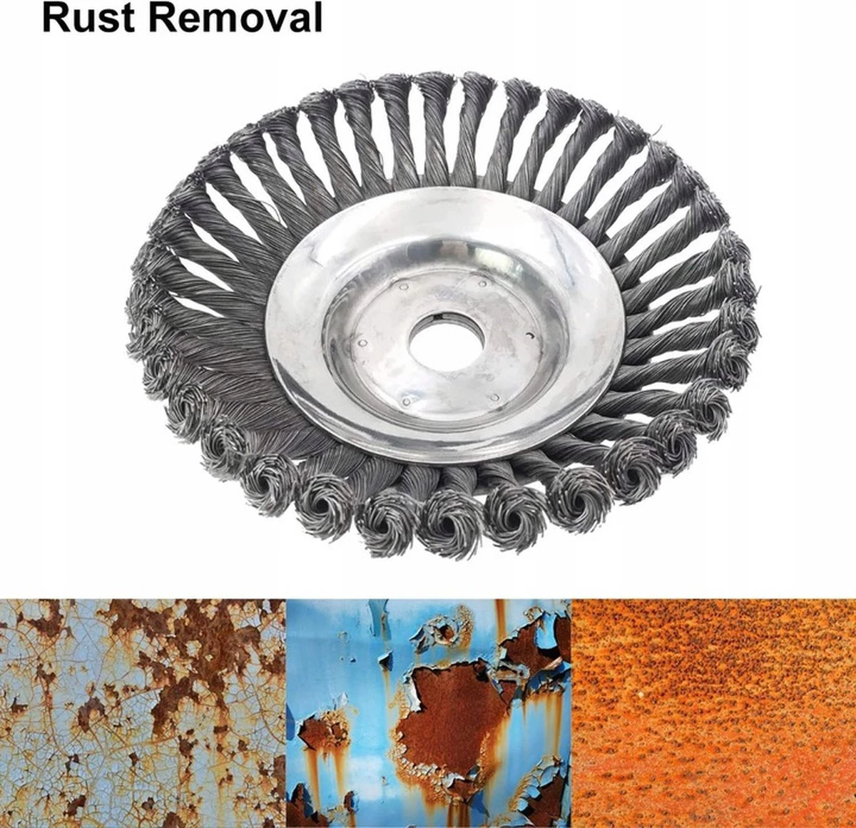 Merkloos Onkruidborstel - Voegenborstel - Elektrisch - Bosmaaier - Staalborstel - Universeel - 20cm 9 Merkloos Onkruidborstel - Voegenborstel - Elektrisch - Bosmaaier - Staalborstel - Universeel - 20cm - Afbeelding 7