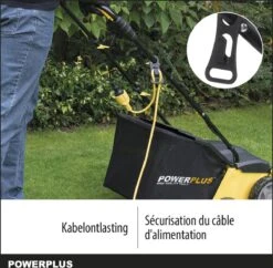 Powerplus POWXG7513 Elektrische Verticuteermachine - Mos Verwijderaar - 1400W - 320mm Maaibreedte - 45L Opvangbak - Incl. Gazonbeluchter/grasbeluchter -Tuinen Speciaal Winkel 1200x1177 7