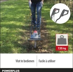 Powerplus POWEG7010 Tuinfrees - 1050W - Werkbreedte 320mm - Werkdiepte Max. 220mm - Incl. 4 Messen 13 Powerplus POWEG7010 Tuinfrees - 1050W - Werkbreedte 320mm - Werkdiepte Max. 220mm - Incl. 4 Messen -Tuinen Speciaal Winkel 1200x1180 2