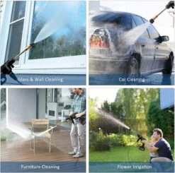 BOTC Universal Hogedrukreiniger - Draagbaar - Auto Wasmachine - Hogedrukreiniger -Tuinen Speciaal Winkel 1200x1190 8