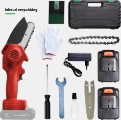Mardin Mini Kettingzaag - Snoeizaag - Kettingzaag - Kettingzaag Electrisch Met 2 Accu - Inclusief Koffer - 1 Extra Accu - Rood 18 Mardin Mini Kettingzaag - Snoeizaag - Kettingzaag - Kettingzaag Electrisch Met 2 Accu - Inclusief Koffer - 1 Extra Accu - Rood -Tuinen Speciaal Winkel 1200x1193 15