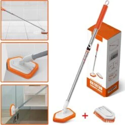 Merkloos Vloerschrobber - Bad Tegel Borstel Scrubber - Met 107cm Verstelbaar Lange - Voor Reiniging Badkamer Keuken Keramische Tegel - Oranje -Moederdag Cadeautje 13 Merkloos Vloerschrobber - Bad Tegel Borstel Scrubber - Met 107cm Verstelbaar Lange - Voor Reiniging Badkamer Keuken Keramische Tegel - Oranje -Moederdag Cadeautje -Tuinen Speciaal Winkel 1200x1196 9