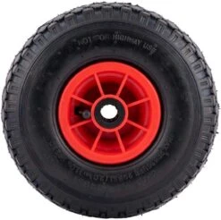 Benson Bolderkarwiel Steekwagenwiel Met Luchtband 3.00-4 | Asgatdiameter 20mm Rollager | Hoogte Wiel 26cm -Tuinen Speciaal Winkel 1200x1197 20