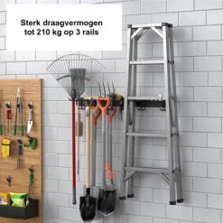 SODEAL Luxe Gereedschapshouder- Tuingereedschap Ophangsysteem - Fiets Ophangsysteem - Bezem Ophangsysteem -Tuinen Speciaal Winkel 1200x1198 31