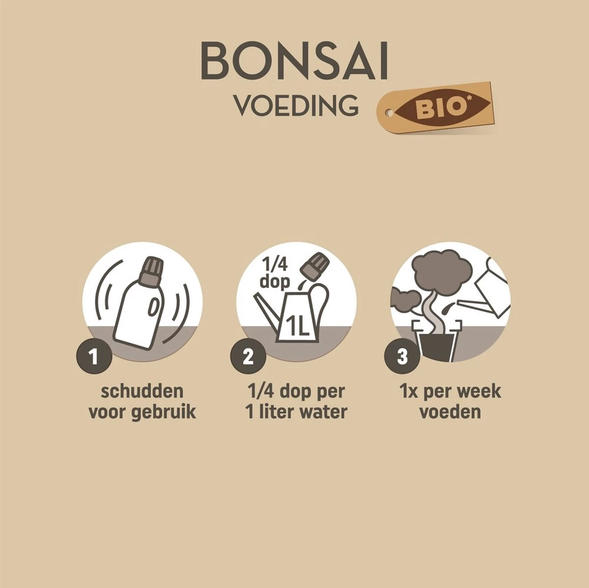 Pokon Bio Bonsai Voeding - 250ml - Plantenvoeding (bio) - 7ml Per 1L Water 5 Pokon Bio Bonsai Voeding - 250ml - Plantenvoeding (bio) - 7ml Per 1L Water - Afbeelding 3